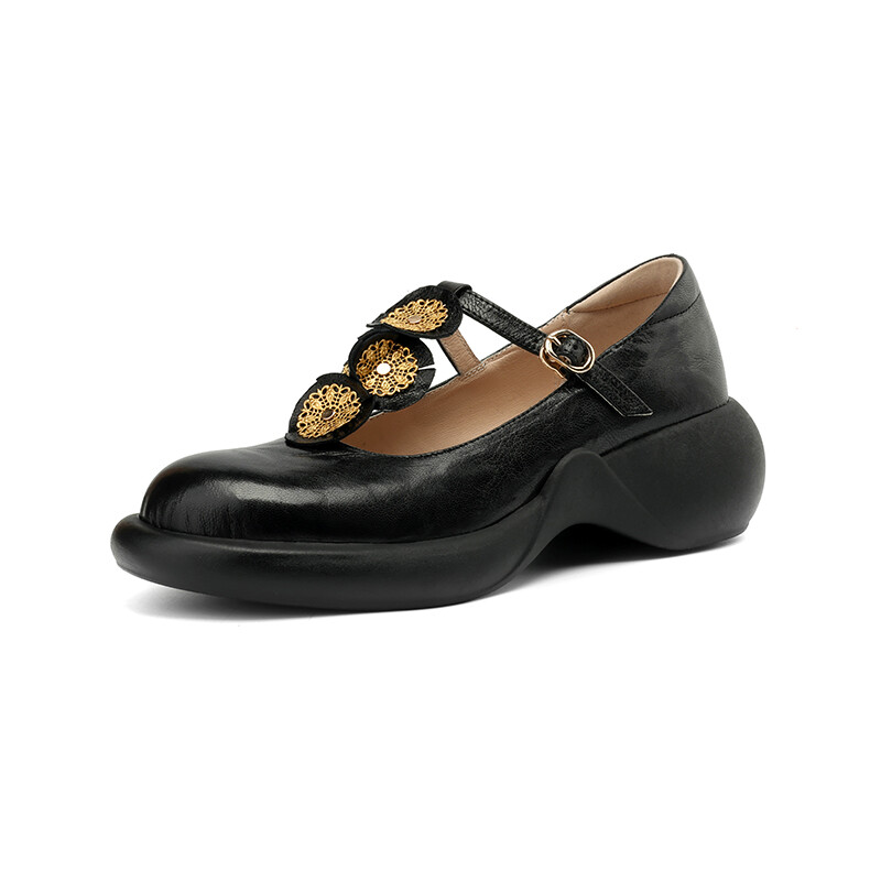 

Туфли AIQINISHA Mary Jane Shoes Women's, черный