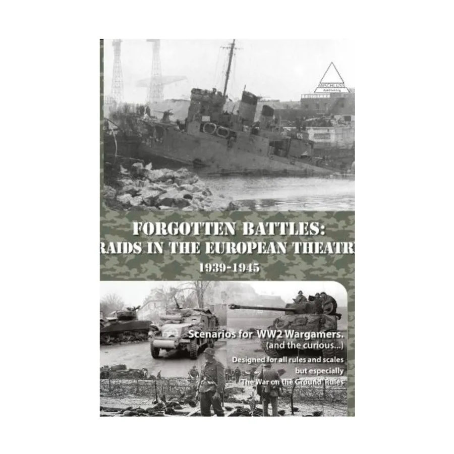 

Забытые битвы - Рейды на Европейском театре военных действий 1939-1945 гг., Historical Miniature Rules (Anschluss Publishing)