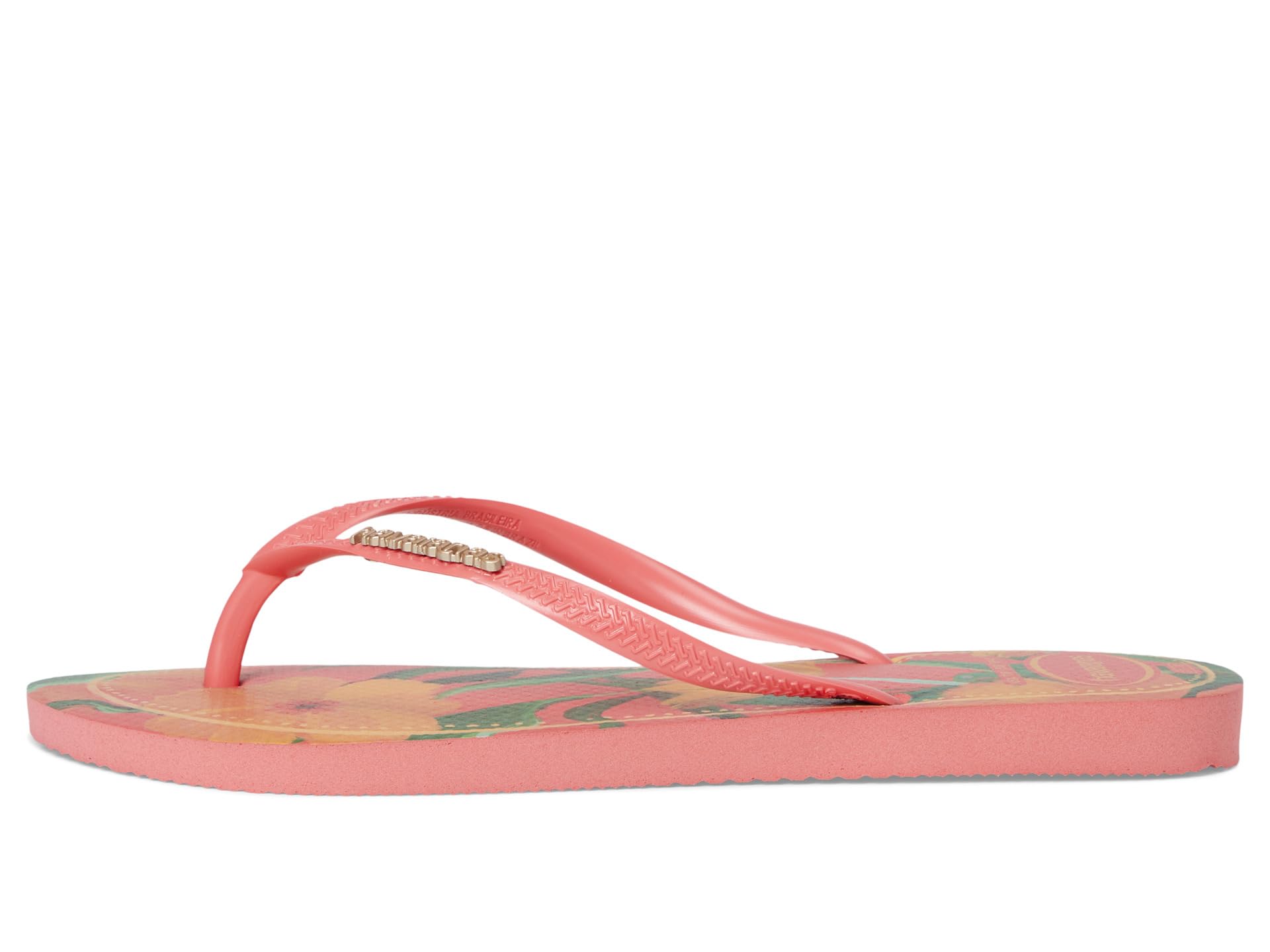 Сандалии Havaianas Slim Tropicalia Vibes Sandals, Tropical Coral — фото 3