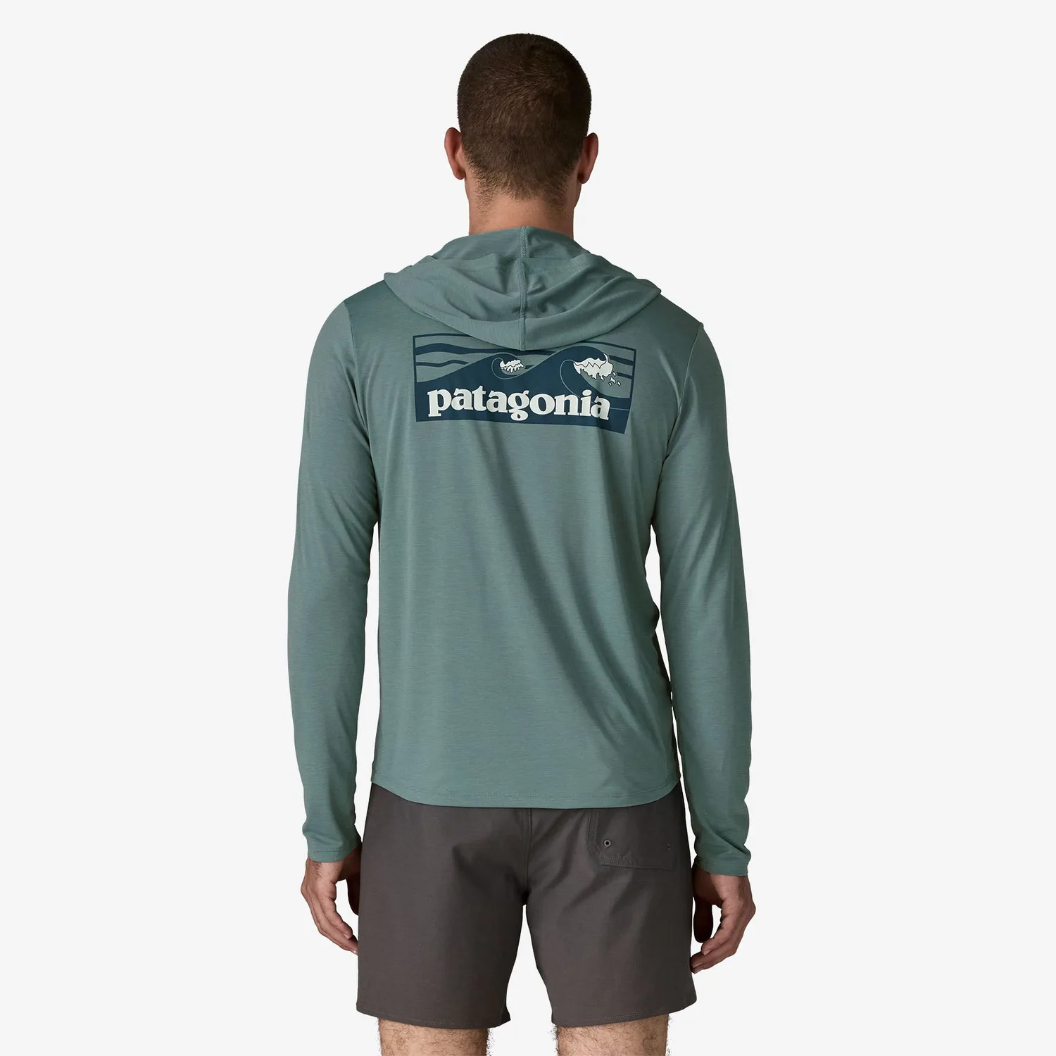 Футболка мужская Capilene Quick Dry Patagonia, Power White/DYWH — фото 4