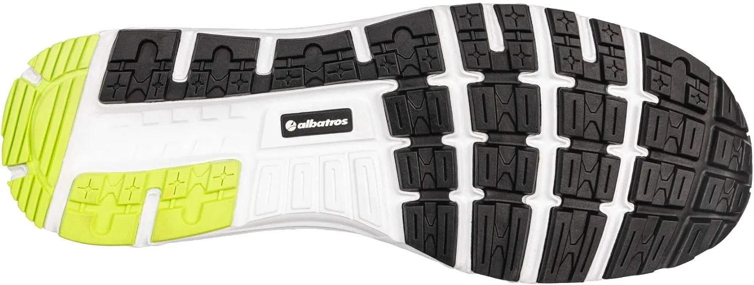 Рабочие защитные ботинки ALBATROS Breeze Impulse Low Safety Shoes S1P ESD HRO SRA с защитным колпачком из стекловолокна, защитой от проникновения металла, нескользящей поверхностью, термостойкие, унисекс, 2-Black Blue — фото 3