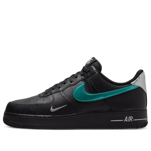 

Кроссовки air force 1 '07 low 'black blue lightning' Nike, черный