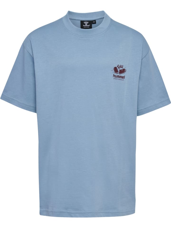 

Футболка Свободная футболка S/S Graphic Junior синего цвета Hummel, Синий, Футболка Свободная футболка S/S Graphic Junior синего цвета Hummel