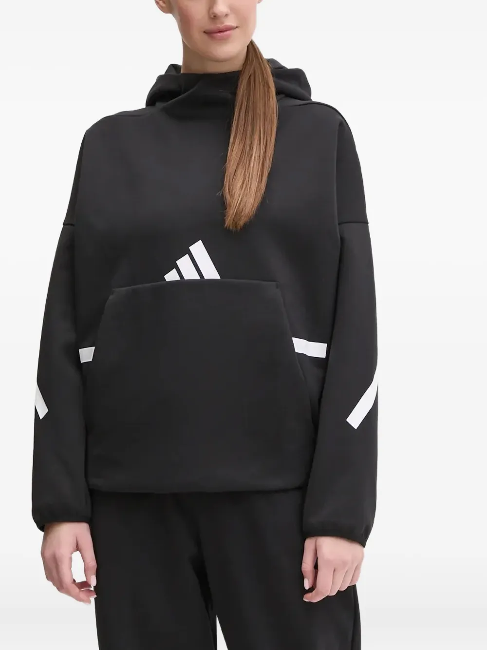 

Худи с логотипом adidas, черный