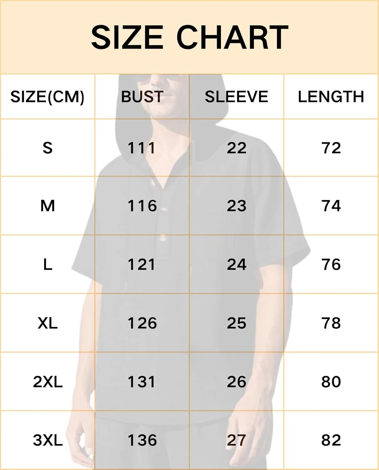 

Мужская повседневная рубашка-пуловер LIZALIG с капюшоном и коротким рукавом