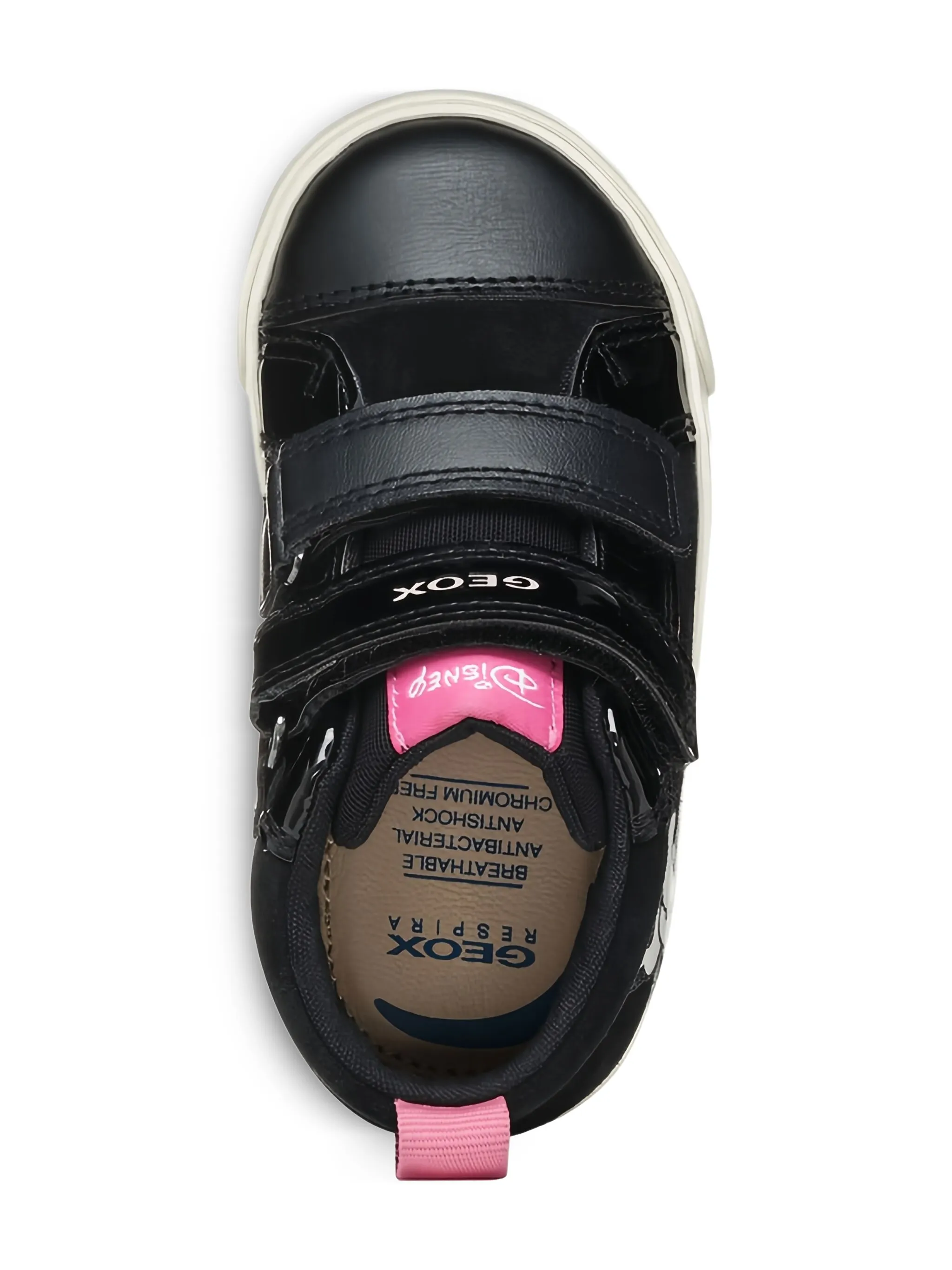 Высокие кроссовки Kilwi Minnie Geox Kids, черный — фото 4