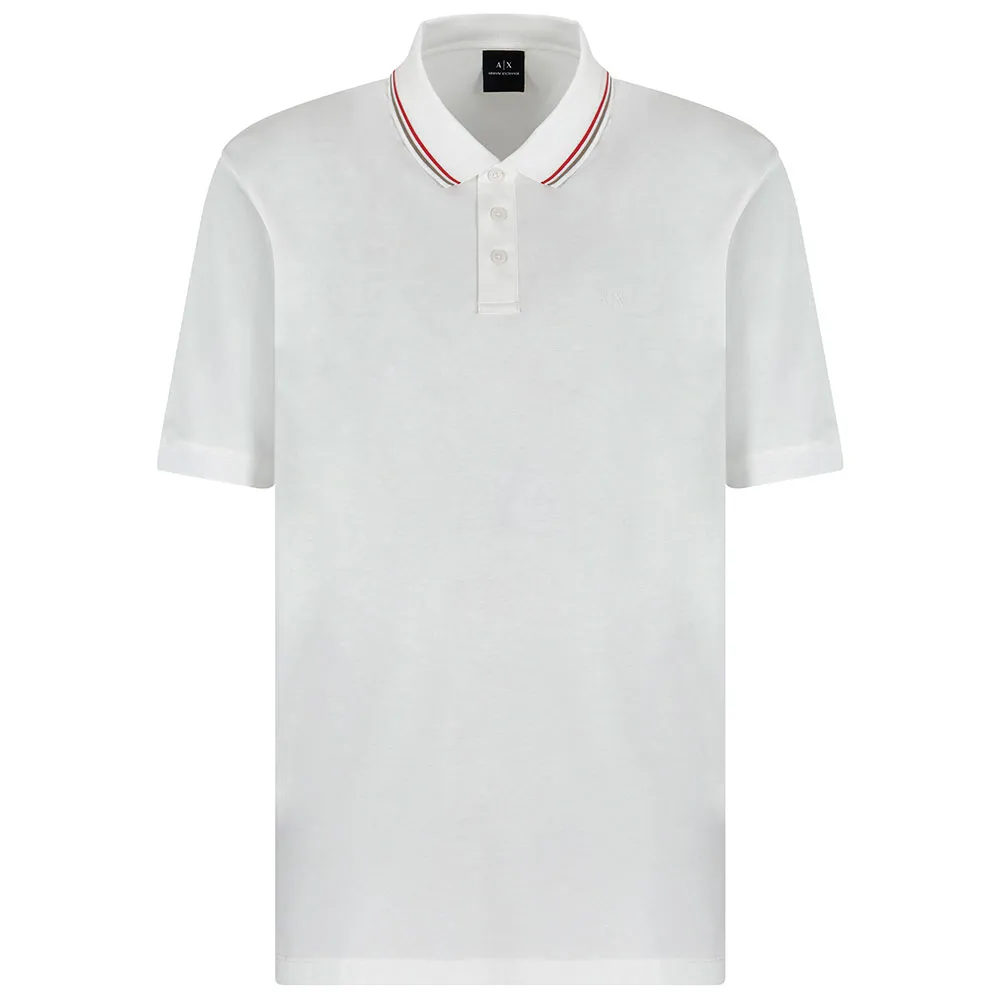 

Поло с коротким рукавом Armani Exchange XM000466_AF10337, белый