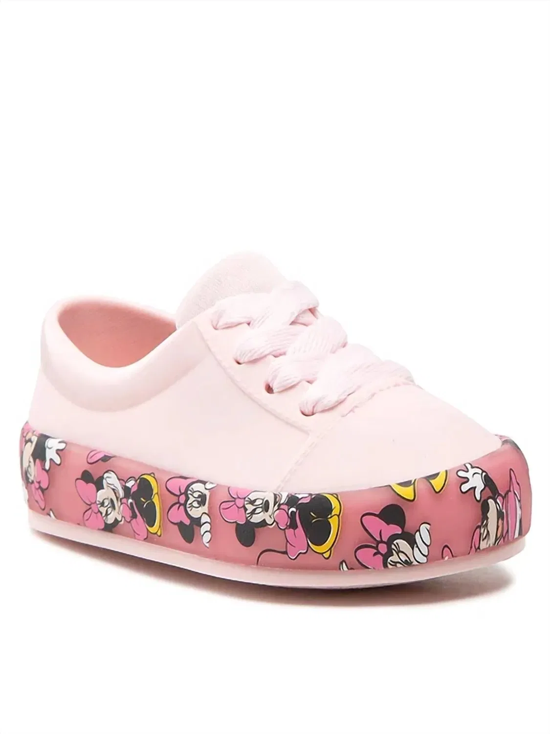 Mini Melissa Детские сандалии «Микки и друзья» розового цвета