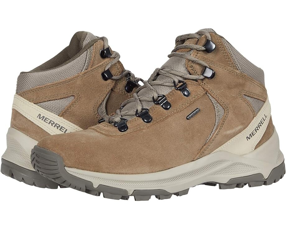 

Походные ботинки Merrell Erie Mid Waterproof, цвет Brindle