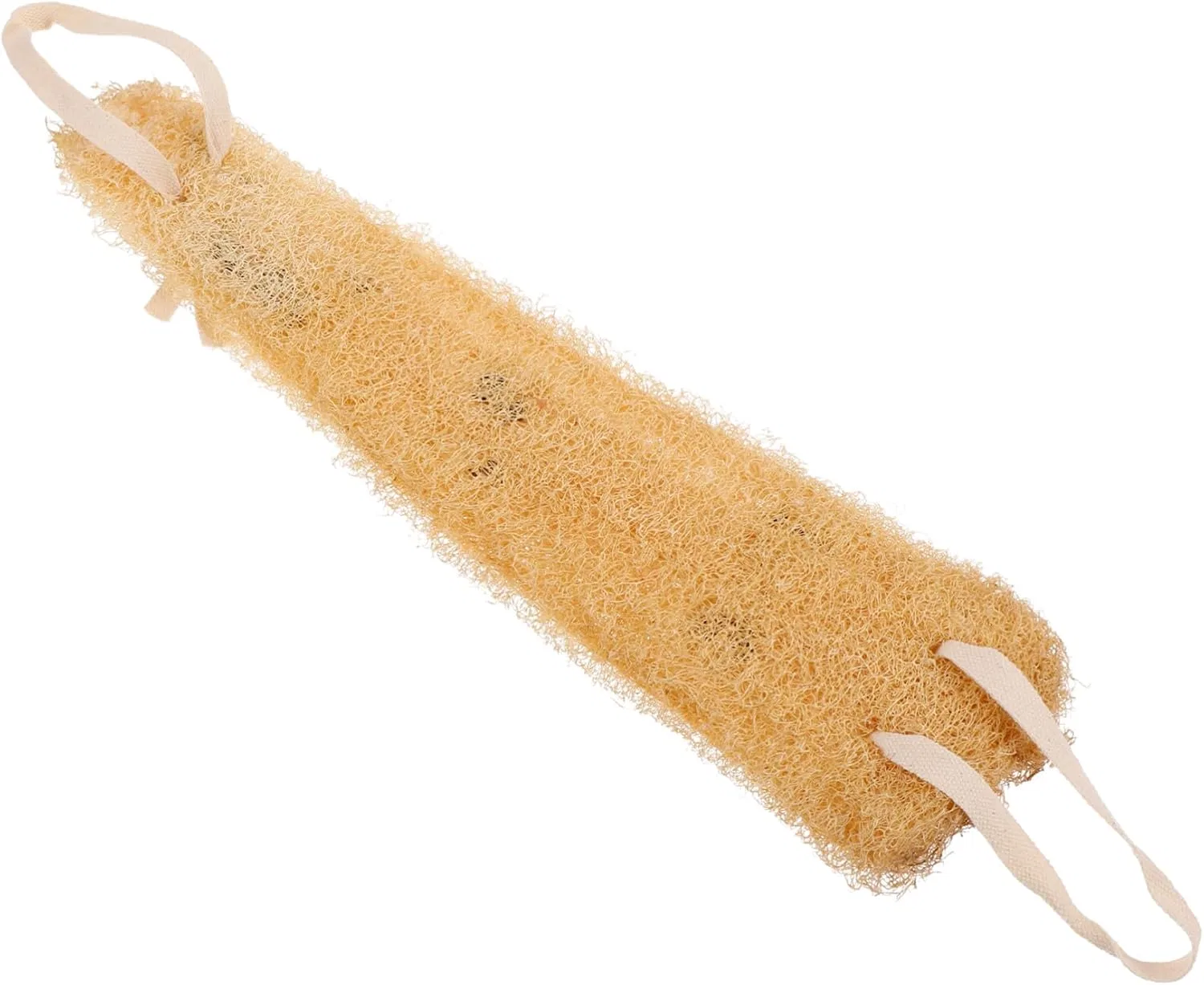 Люффа мочалка для тела FOMIYES, 35x8x2.5 см, Beige