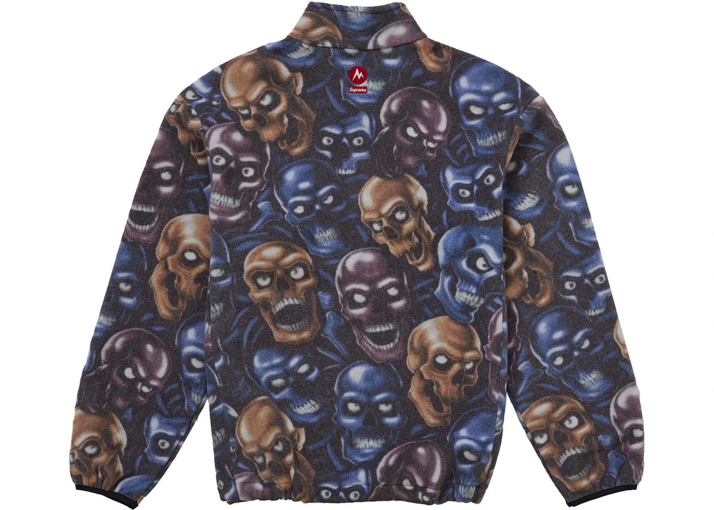 Мужская флисовая куртка с принтом Jacket Supreme, Multicolor — фото 3