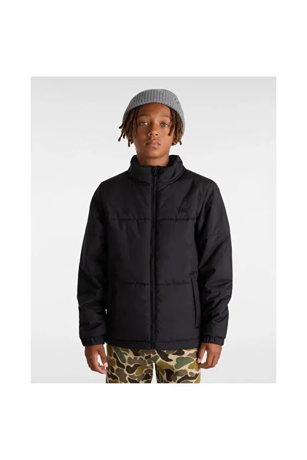 Детское зимнее пальто для девочек утепленное Mte No Hood Norris Puffer Vans, Black