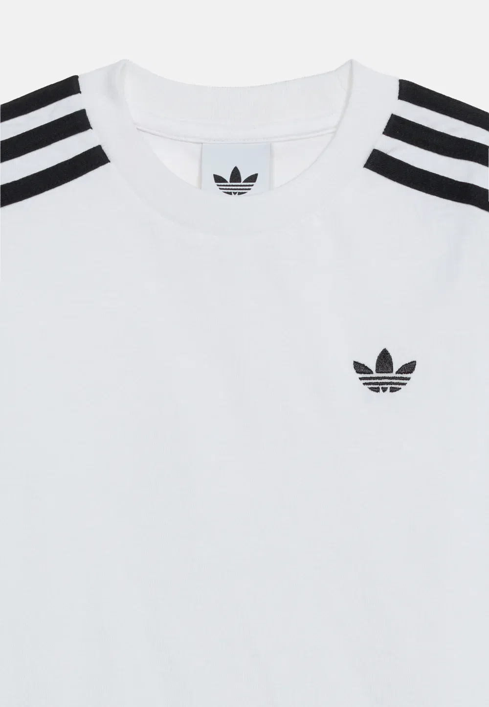 Полосатая футболка унисекс с длинными рукавами Adidas Originals, White — фото 3