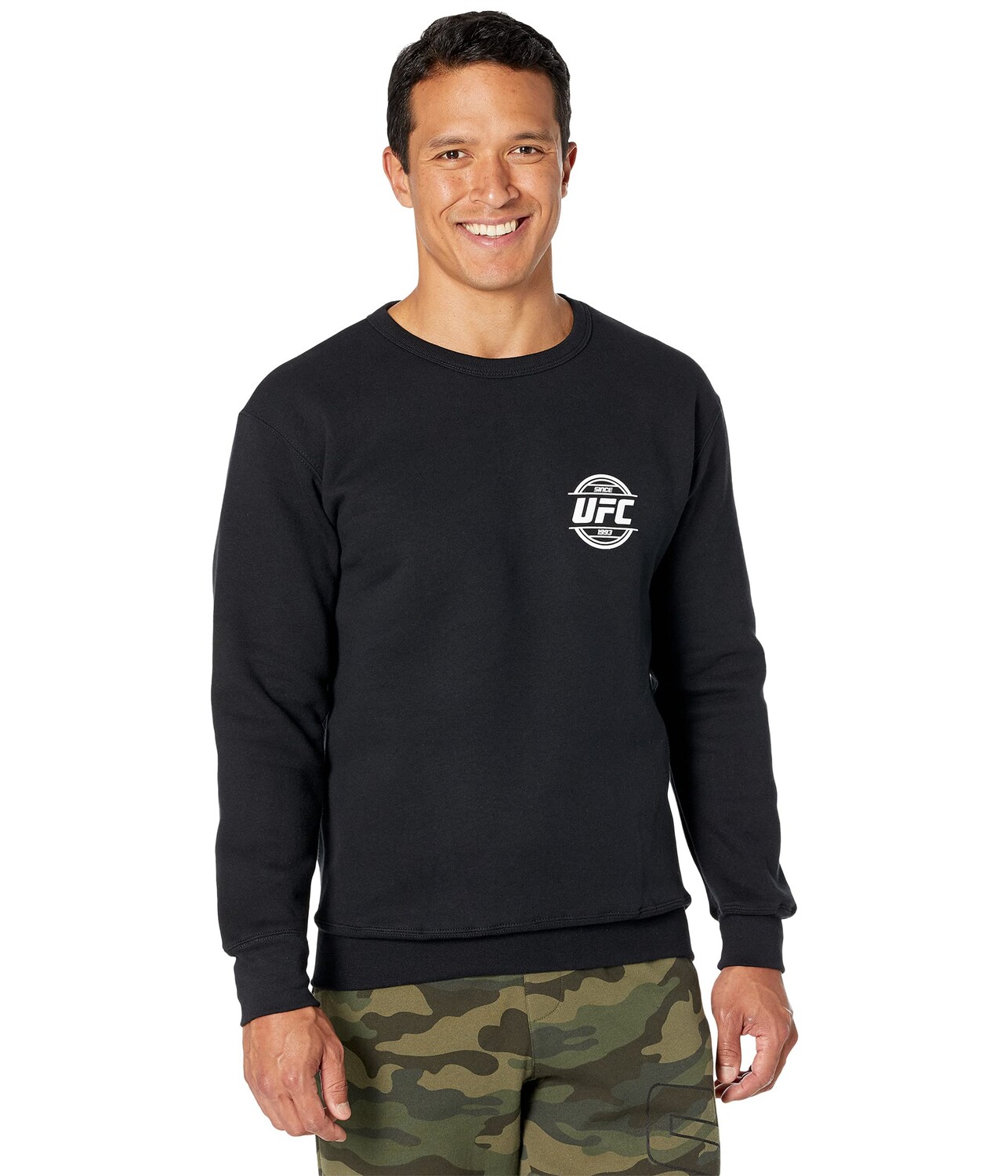 

Пуловер UFC, Radial Crew Neck Fleece, Черный, Пуловер UFC, Radial Crew Neck Fleece
