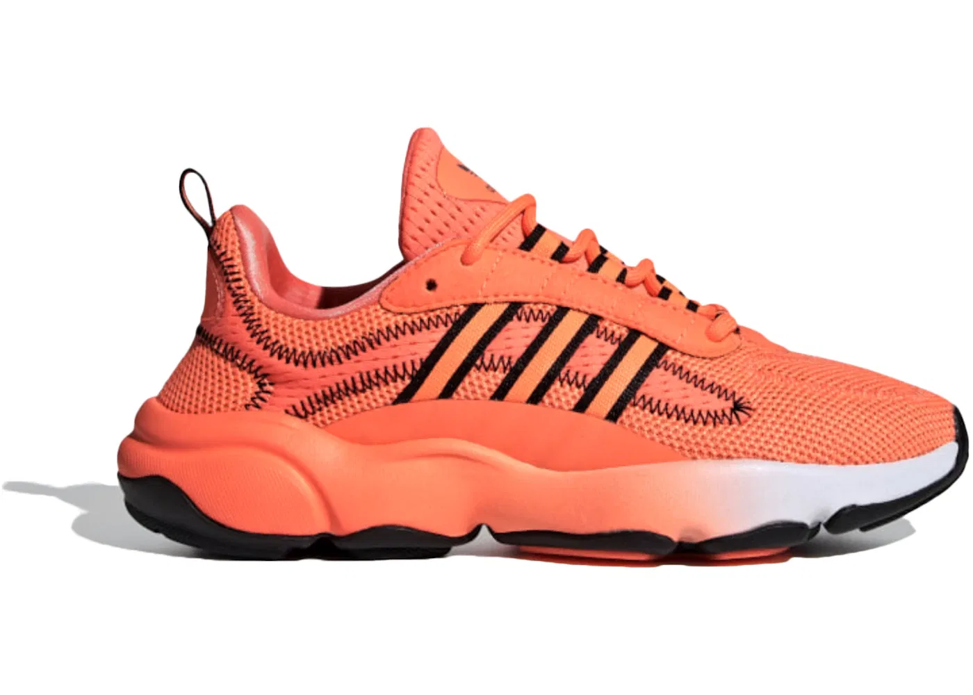 Детские кроссовки Lifestyle Adidas Haiwee, Signal Coral/Core Black/Cloud White