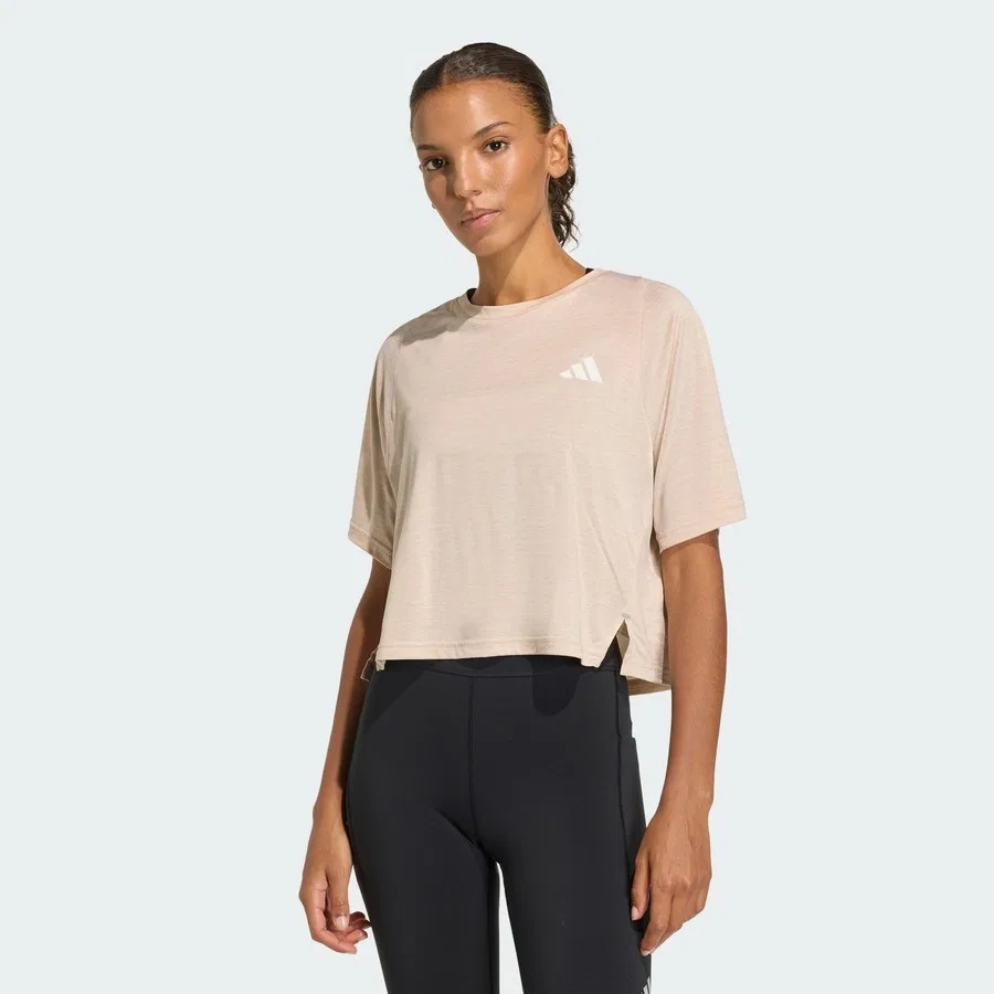 Футболка с коротким рукавом adi365 Soft Touch Performance JY7421 adidas, Светло-бежевый