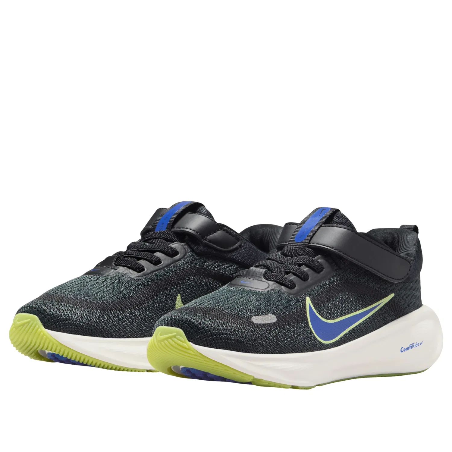 Детские кроссовки для бега с шнуровкой Stellar Ride Nike, черный — фото 4