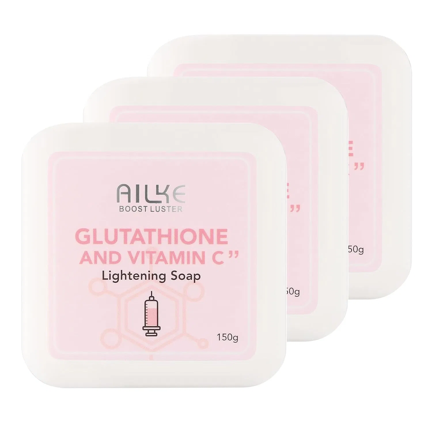 Мыло увлажняющее AILKE BOOST LUSTER, набор 3 шт, 150 г, 3 Items