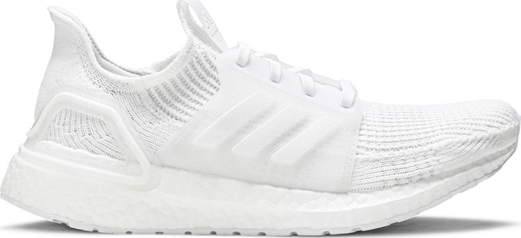 Кроссовки Adidas Wmns UltraBoost 19 'Triple White', серый - фото