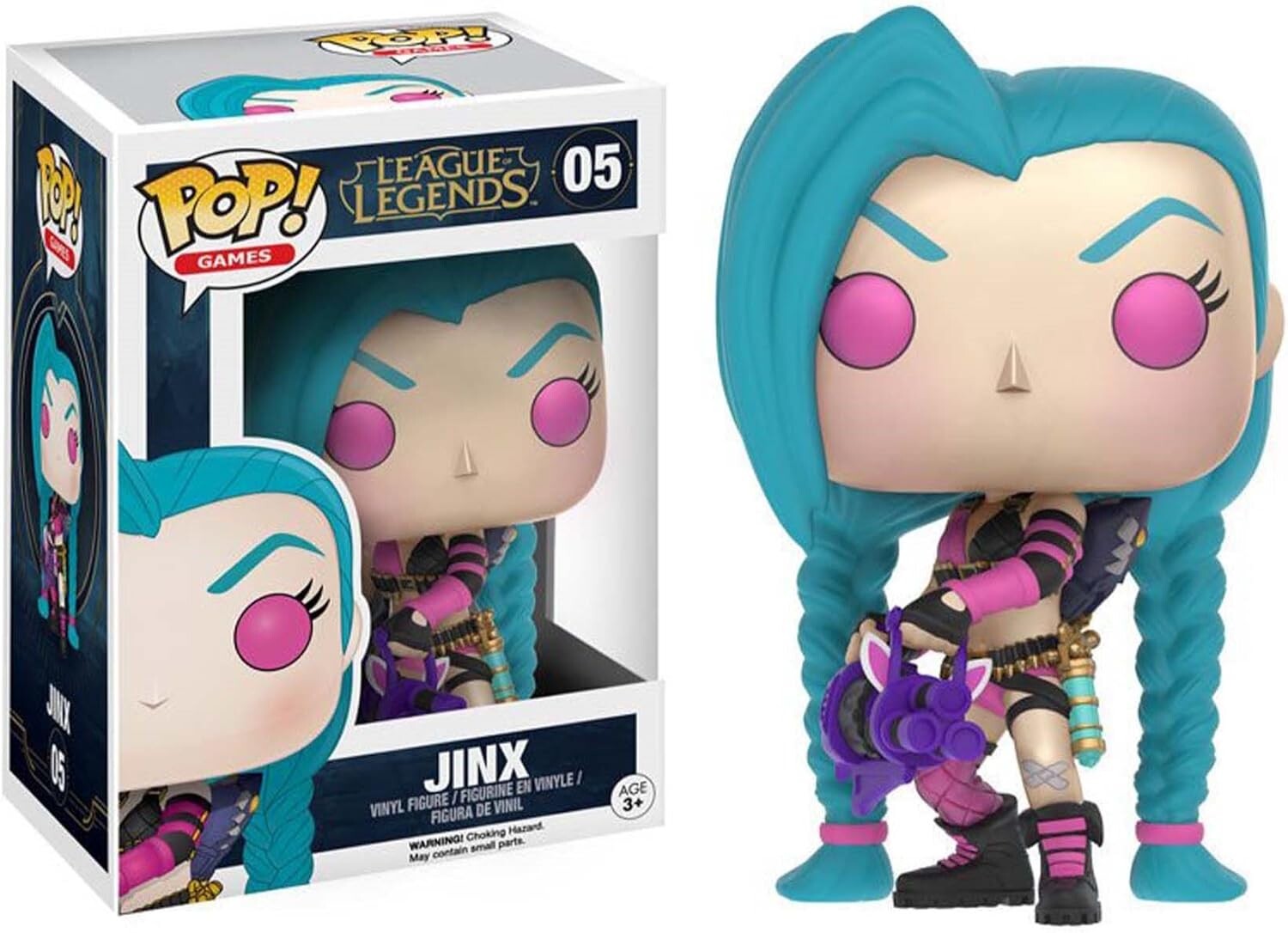 

Виниловая фигурка Funko Pop League of Legeds, Jinx, 9,5 см