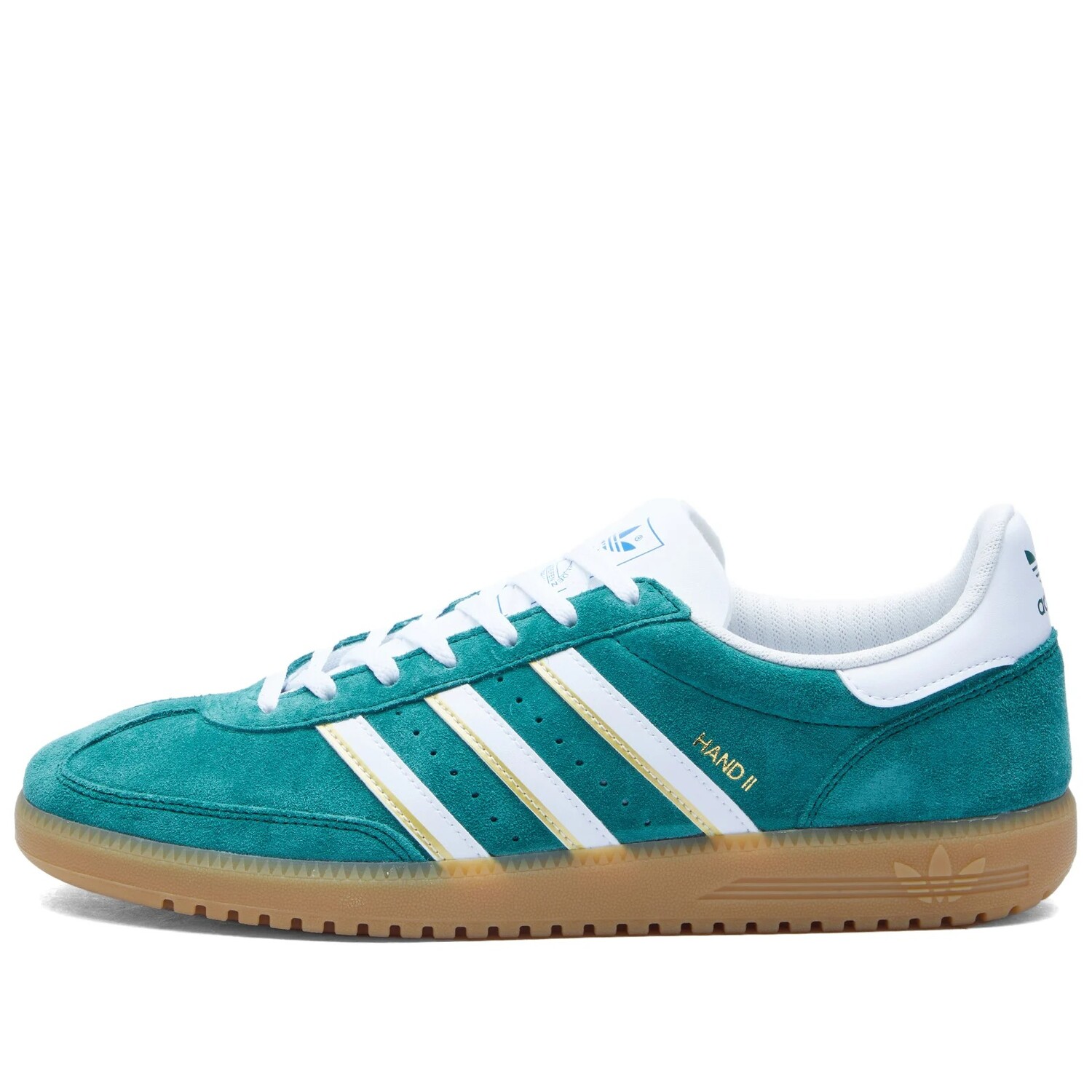 

Кеды Adidas Hand 2, бирюзовый/коричневый/белый