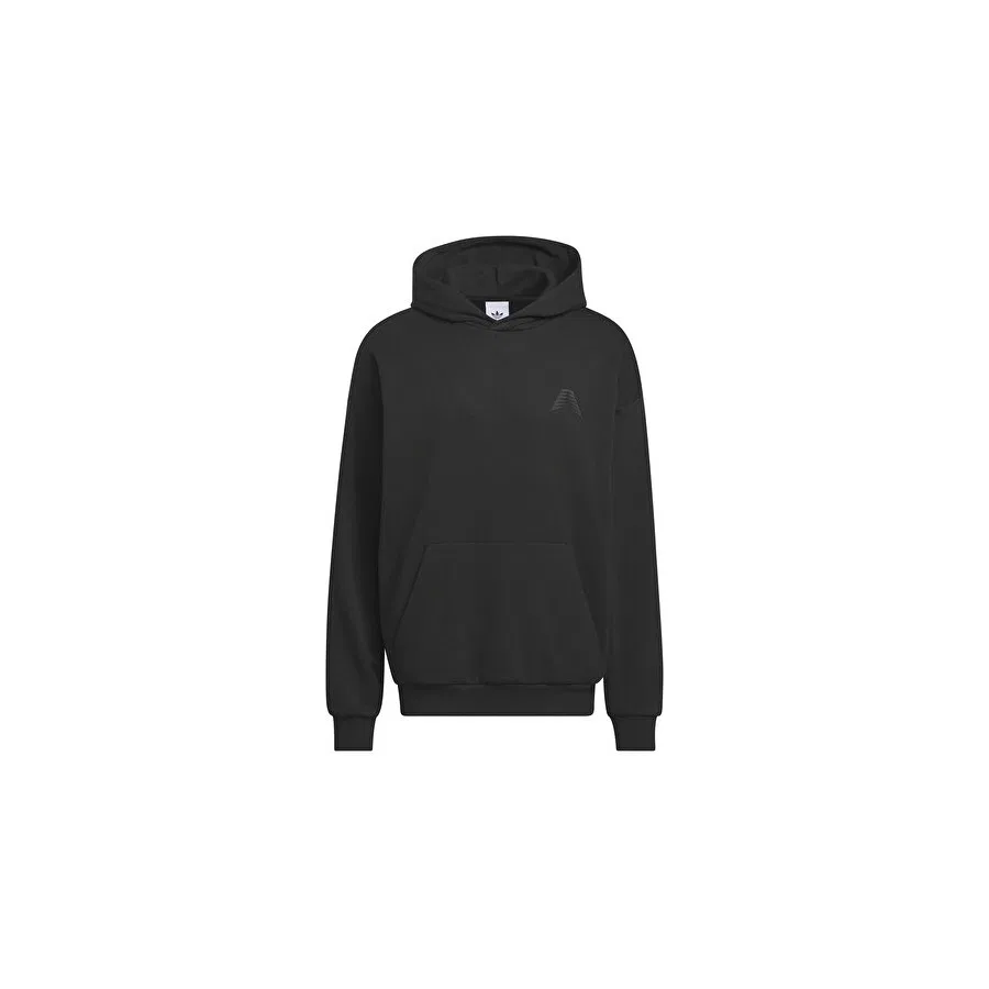 Мужской свитшот с капюшоном Ae Foun Hoody adidas, Черный — фото 4