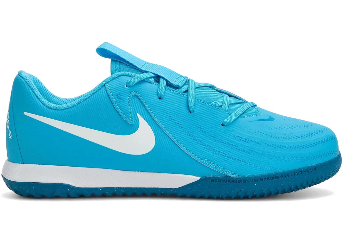 Детские кроссовки для футзала Nike Phantom GX 2 Academy IC Mad Ambition Pack, Blue Fury White