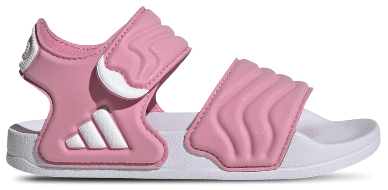 Детские сандалии Adilette 2 Adidas, цвет Bliss Pink/Ftwr White/Bliss Pink