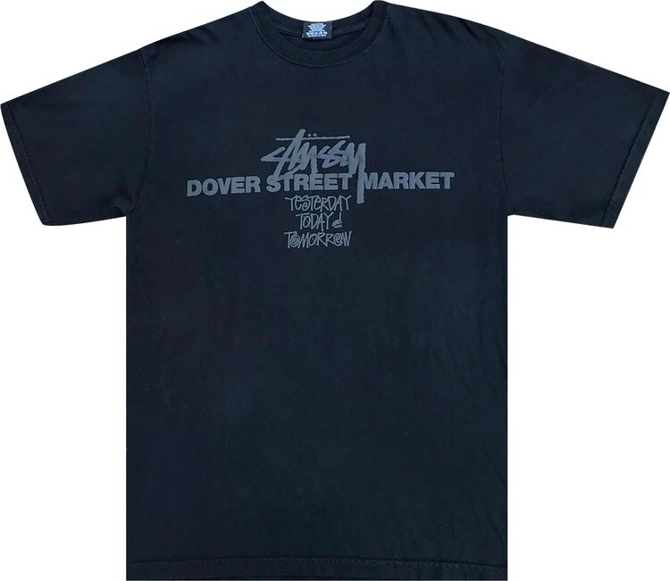 

Футболка Stussy x Dover Street Market Special 8 Ball 15th Anniversary T-Shirt 'Black', черный