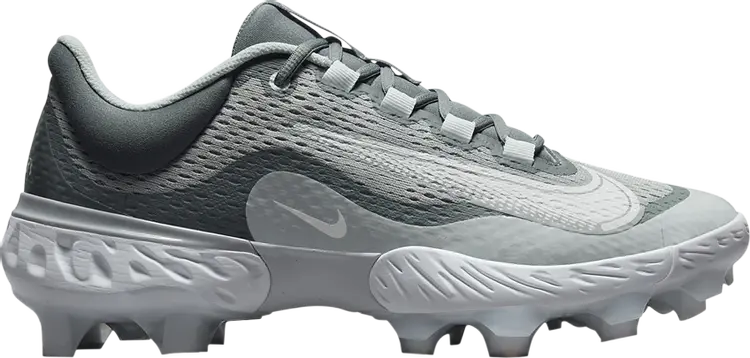 

Бутсы Nike Alpha Huarache Elite 4 Low MCS 'Wolf Grey White', серый