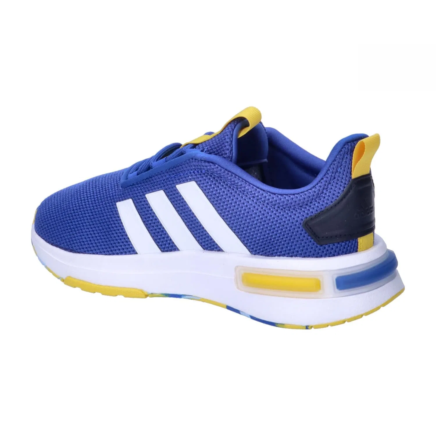 Детские кроссовки для мальчиков с амортизацией Racer Tr23 Shoes Kids Adidas, Team Royal Blue Ftwr White Utility Yellow — фото 3