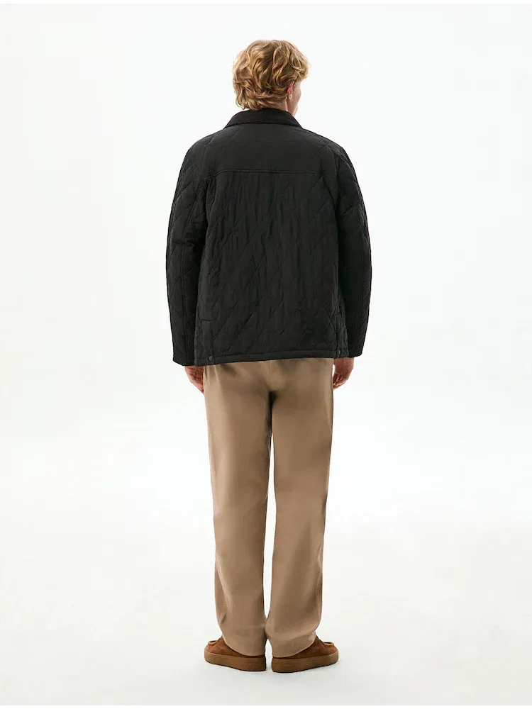 Куртка Diamond Quilting TOMMY HILFIGER, Black — фото 3