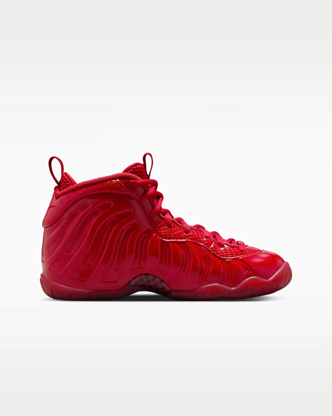 Кроссовки для детей постарше Nike Little Posite Pro, Gym Red/Black — фото 3