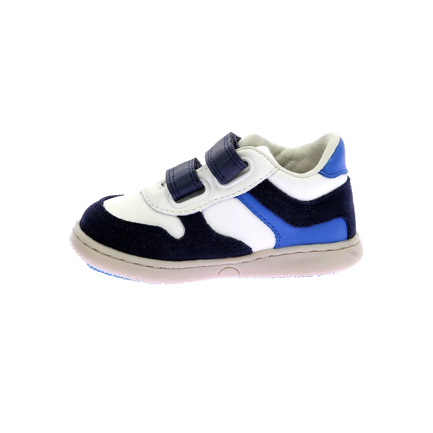 Кроссовки низкие из кожи для детей Kickmotion Kickers, синий