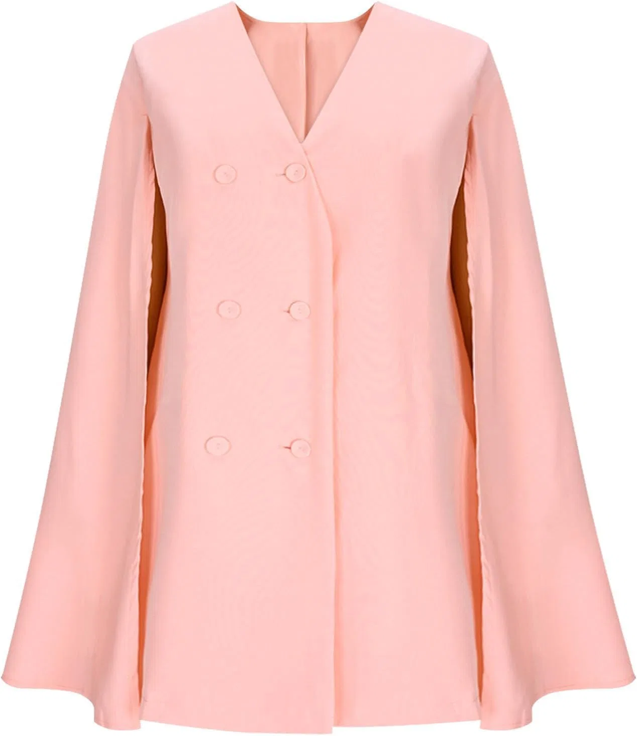 Женское платье-блейзер с двойной грудью Cape Women, Pink — фото 3