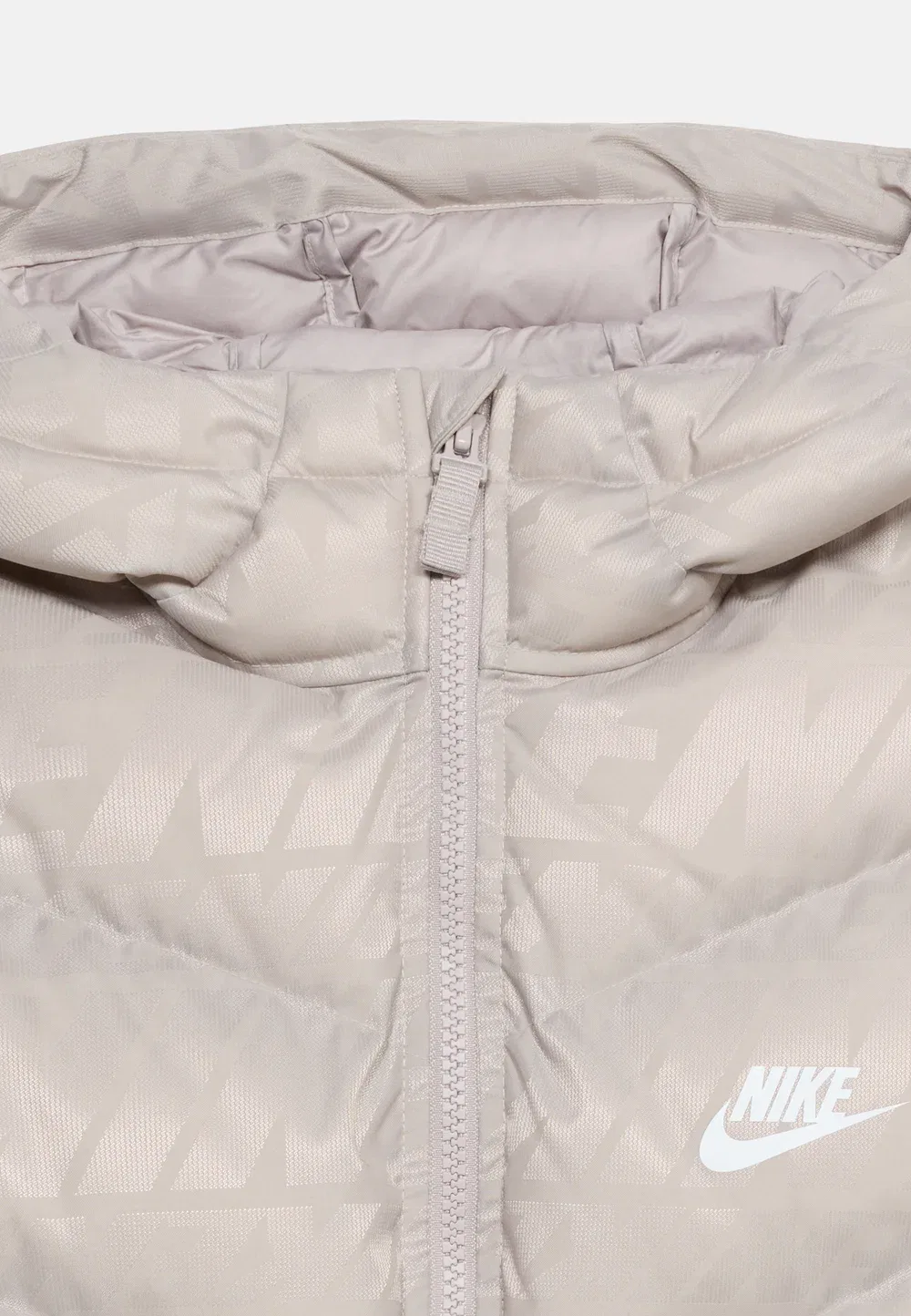 Пуховая куртка унисекс - зимняя куртка Nike Sportswear, Moon Particle/White — фото 3
