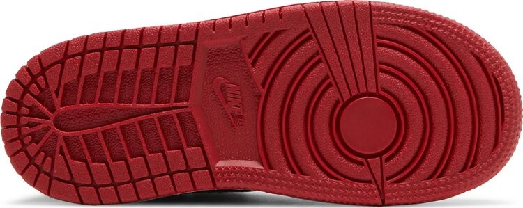 Кроссовки Air Jordan 1 Retro High OG TD Patent Bred, красный — фото 4