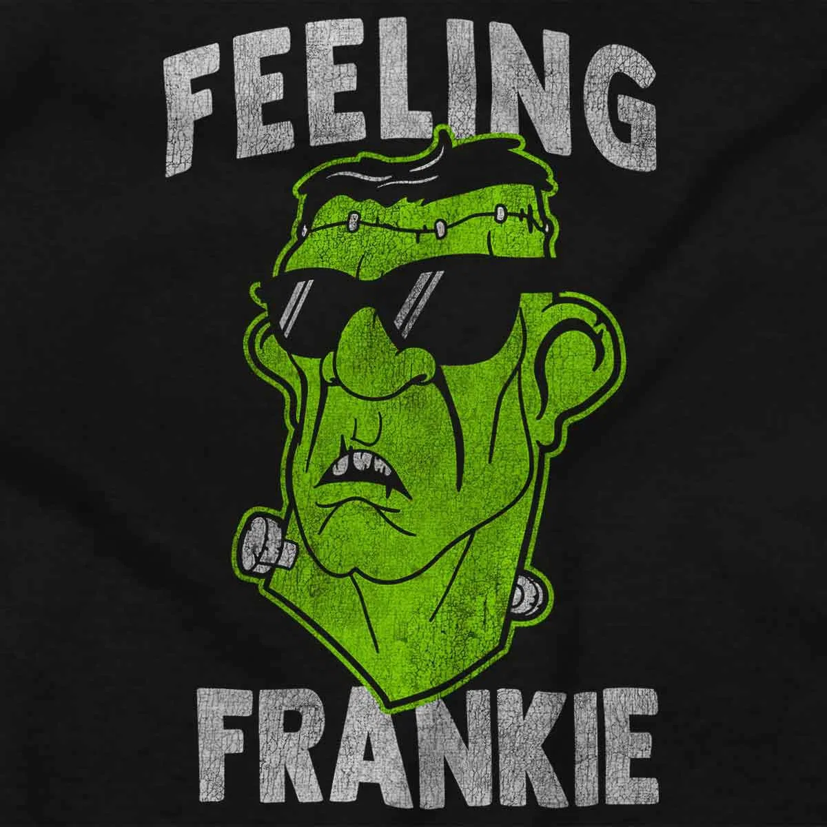 Детское боди-комбинезон с принтом Funny Halloween Feeling Frankie Brisco Brands, Black — фото 2