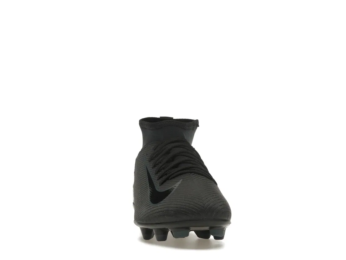 Детские бутсы Nike Mercurial Superfly 10 Club MG, Black/Deep Jungle/Black — фото 2
