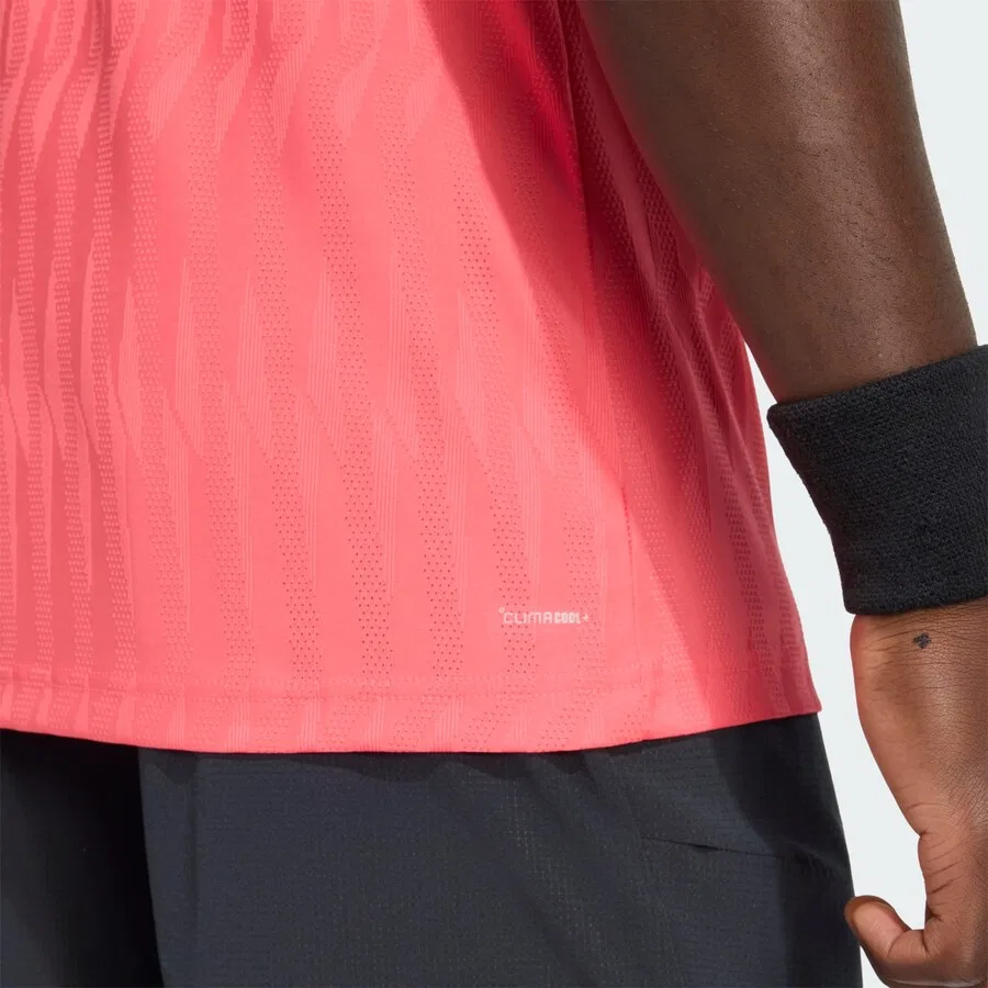 Спортивная футболка ADIDAS PERFORMANCE Performance Shirt 'Airchill Freelift' малинового цвета — фото 4