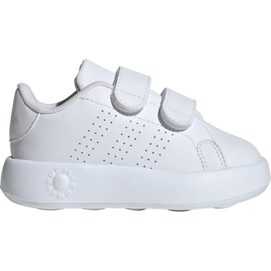 Кроссовки детские с синтетическим верхом Sportswear ID5283 Advantage Shoes Kids adidas, Бело-серый — фото 2