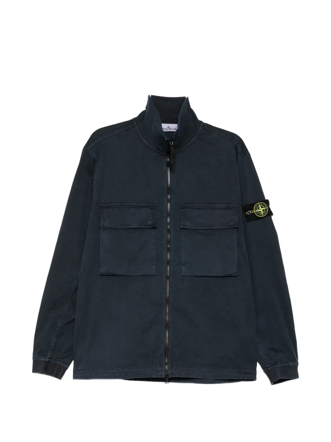 Куртка с нашивкой-логотипом Stone Island, синий