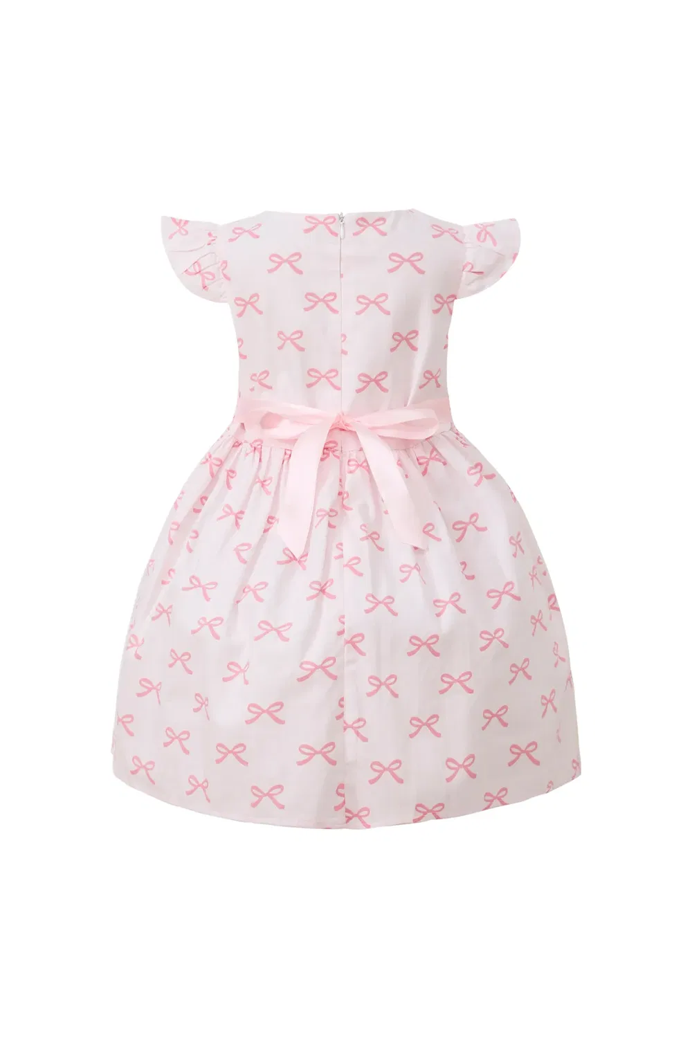 Платье с принтом Bow Pattern Cinda, Pink — фото 3