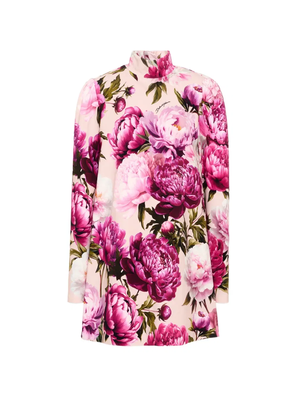 Платье повседневное Peony Dolce & Gabbana Kids, розовый