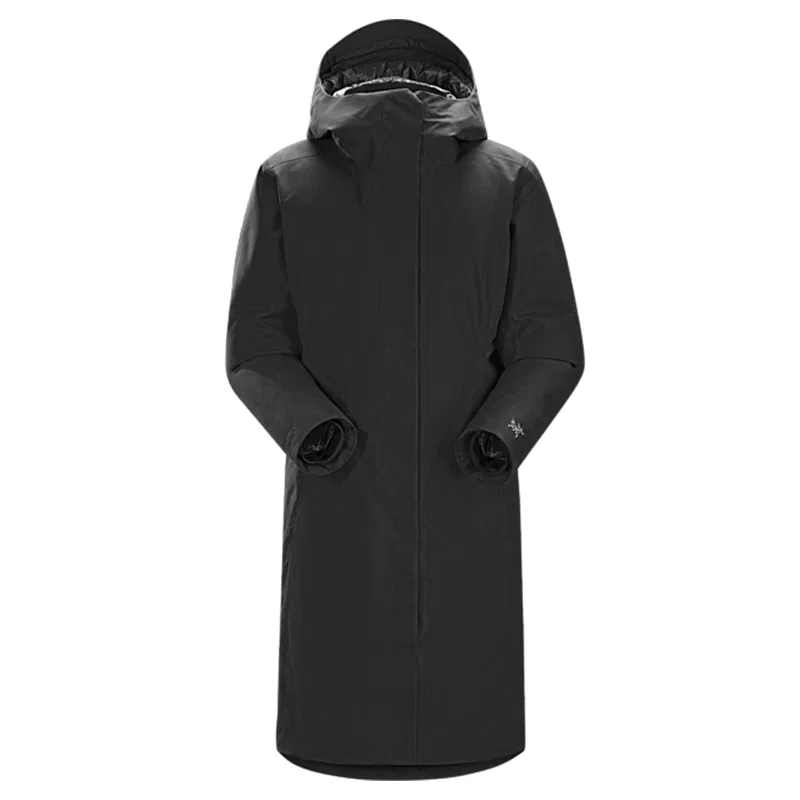 Женское пальто-парка с капюшоном Arcteryx, Black