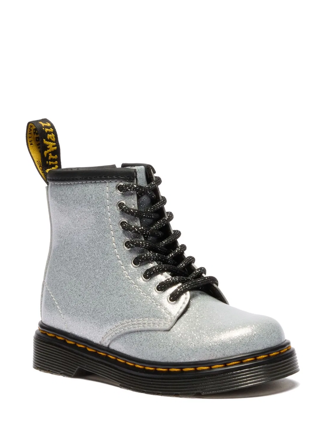Ботинки Dr. Martens 1460 Nebula Glitter, серебристый
