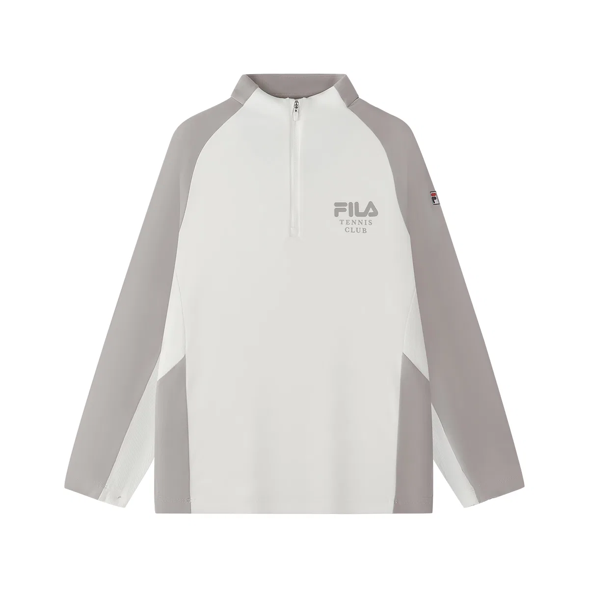 Детская футболка с воротником-стойкой Heron White FILA KIDS