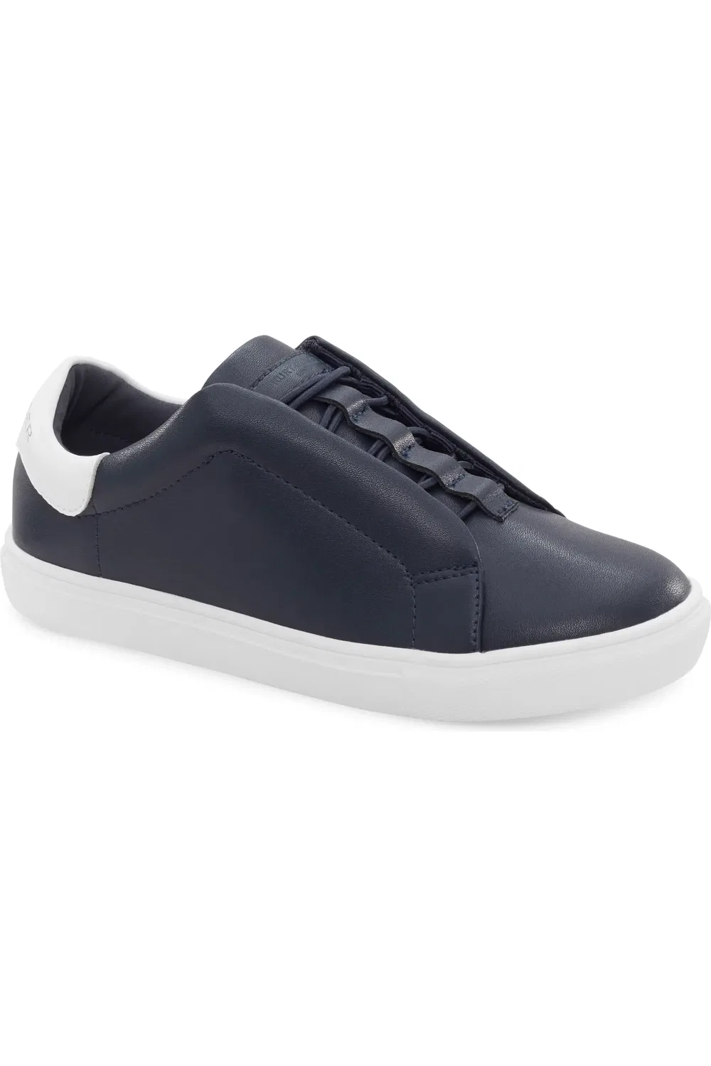 Детские кеды slip-on на эластичных шнурках Mini Laney Kurt Geiger London, темно синий