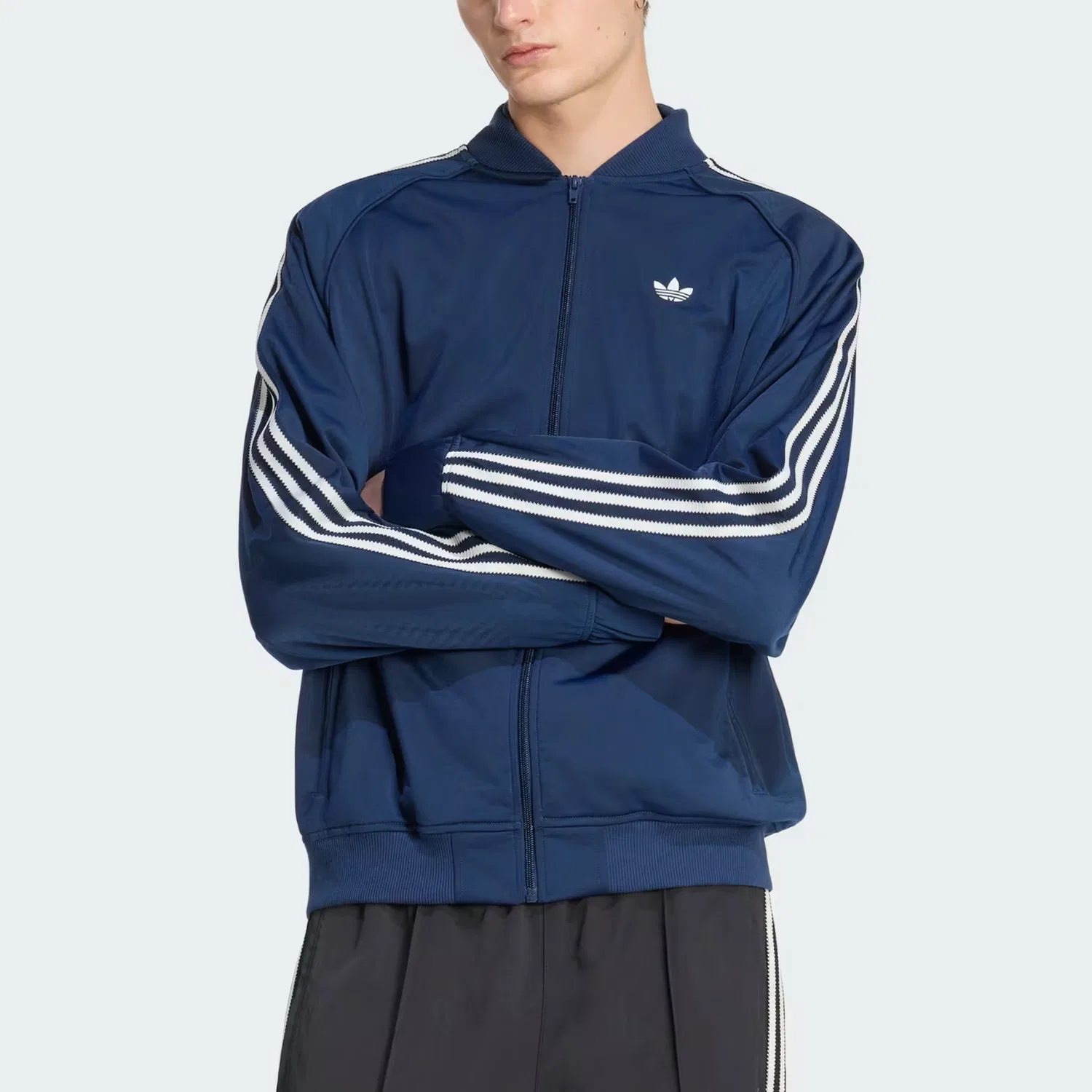 Мужская куртка SST Adidas Originals, Midnight Indigo — фото 3