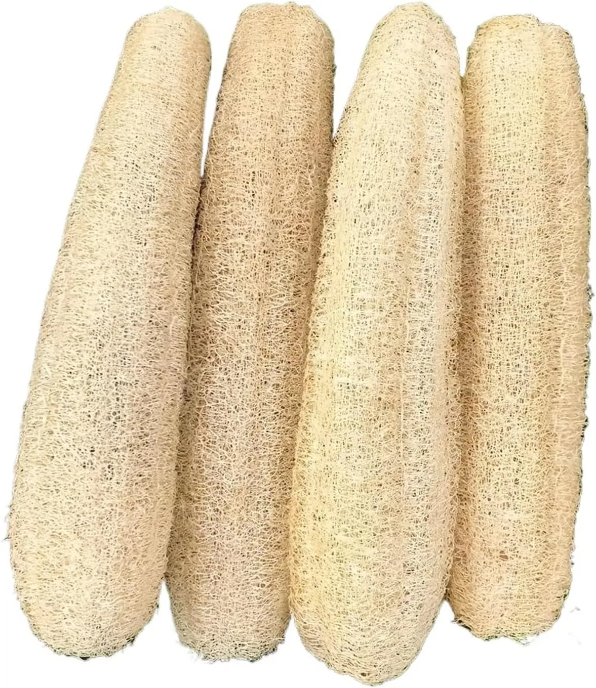 Мочалка-люфа для душа, RPXHZLKTM, 20-28 см, Beige — фото 2